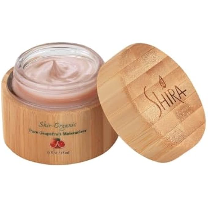 SHIRA SHIR-ORGANIC PURE PINK GRAPEFRUIT MOISTURIZER, INTENSE HYDRATION SOFT - BRIGHTENING MOISTURIZER FOR FACE (15 ML) - Image 1